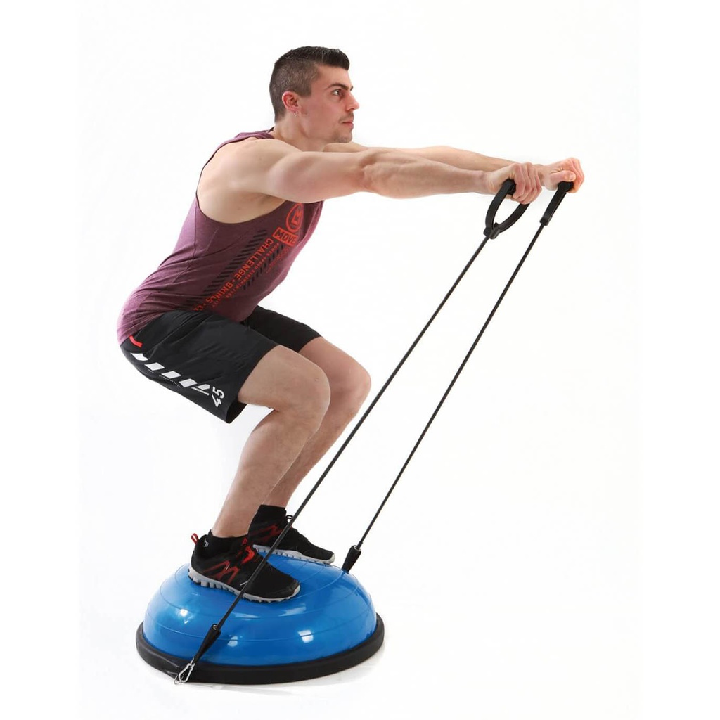 DOME TRAINER AVEC POIGNEES ET ELASTIQUES LATERAUX ANTIDERAPANT