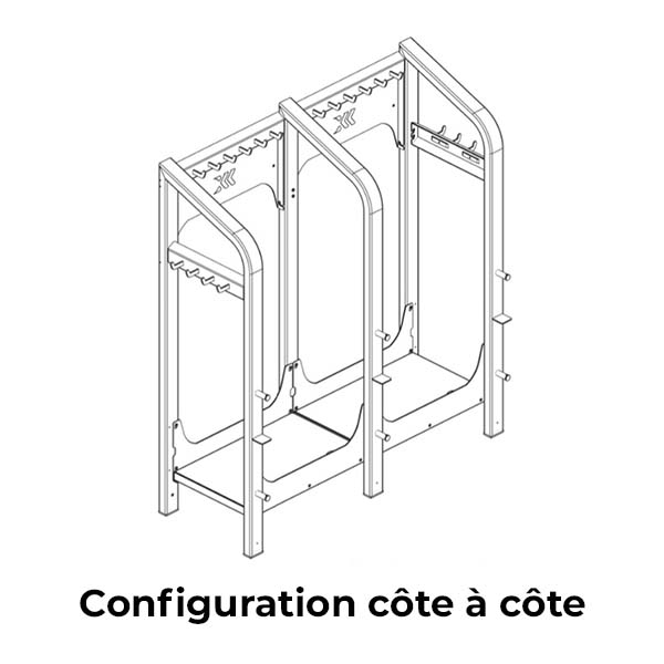 RACK DE RANGEMENT ADVANCED POUR ACCESSOIRES KBOX ET KPULLEY