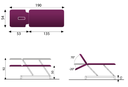 Table électrique 2 plans Ferrox OSTEO OS206