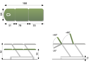 Table électrique 3 Plans Universal Ferrox avec étriers