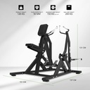 Seated Row Tunturi Platinum V-series