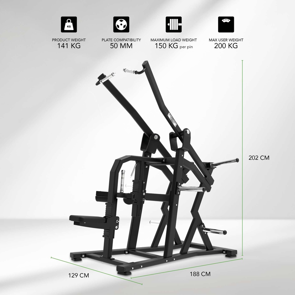Lat Pulldown Tunturi Platinum V-series