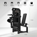 Platinum Dual Leg Curl/Extension Selectorized V-series