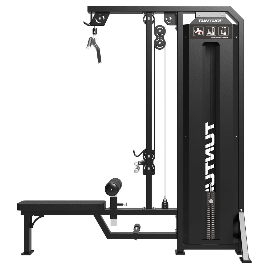 Platinum Dual Lat Pulldown/Low row Selectorized V-series