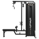Platinum Dual Lat Pulldown/Low row Selectorized V-series