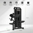 Platinum Bicep Curl Selectorized V-series
