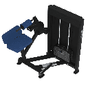 Abdominal crunch 60kg laroq evolution