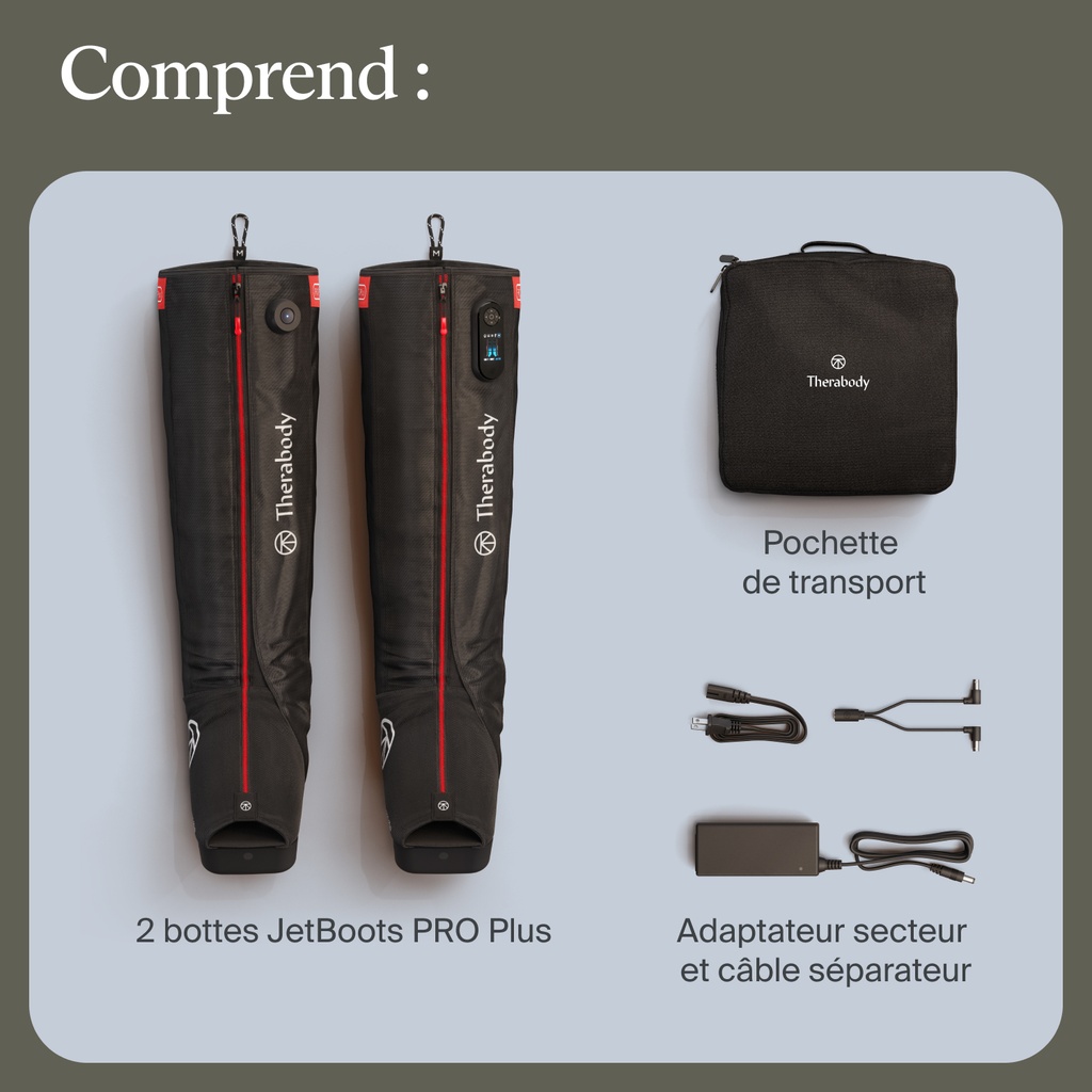 Pressothérapie Therabody Jetboots Pro Plus