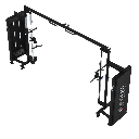 Poulie vis a vis - 2 x 60 kg Laroq Evolution TE27R