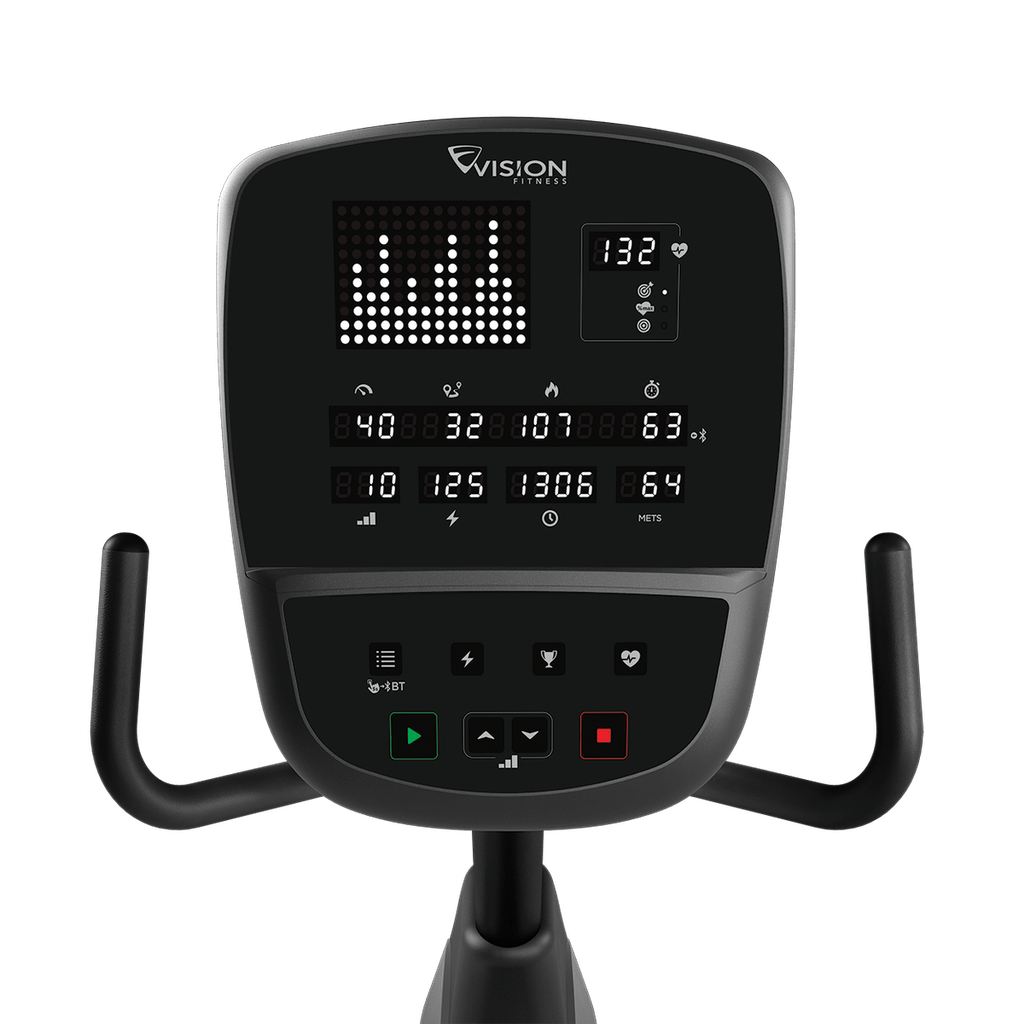 Vélo semi allongé vision fitness r60