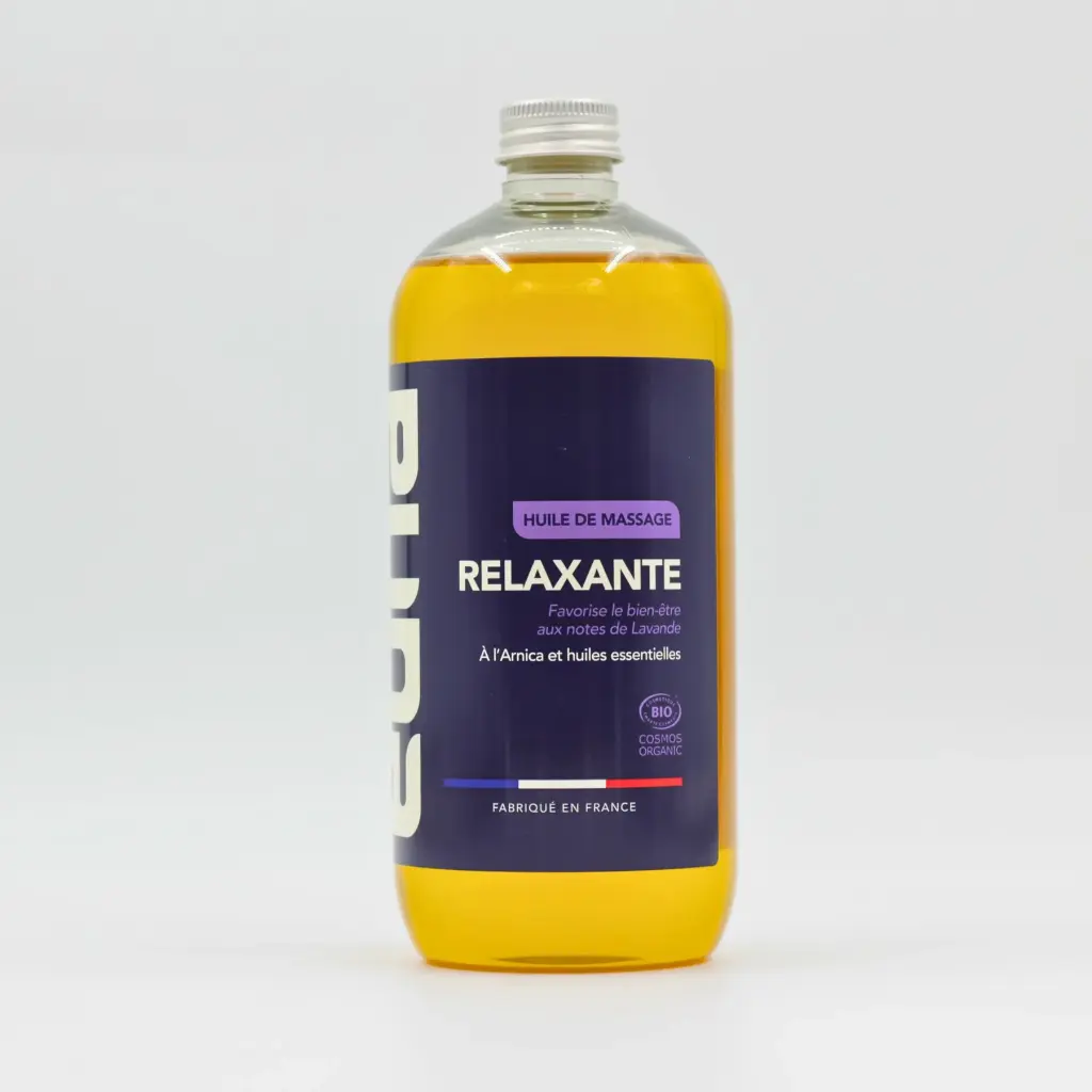 Huile de massage relaxante bio Eona 500 ml