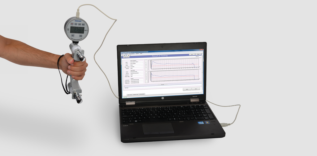 SAEHAN Dynamomètre numérique à main | + G-STAR software (DHD-3) *** BEBAT1