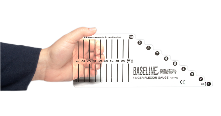 Baseline Jauge fonctionnelle pour doigts