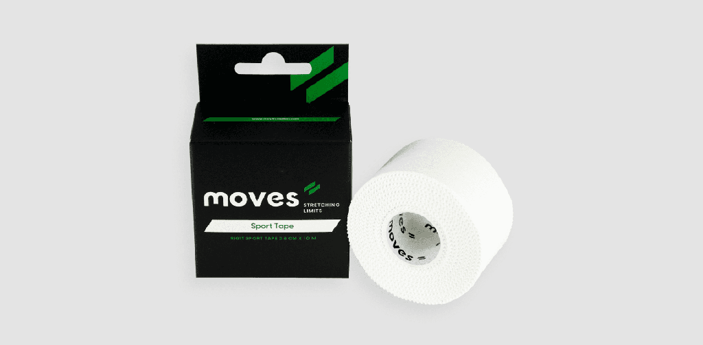 Bande Moves Sport 3,8cm x 10m - White