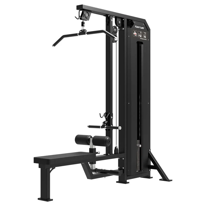 Dual Lat Pulldown/Low row à charges guidées Tunturi Platinum V-series
