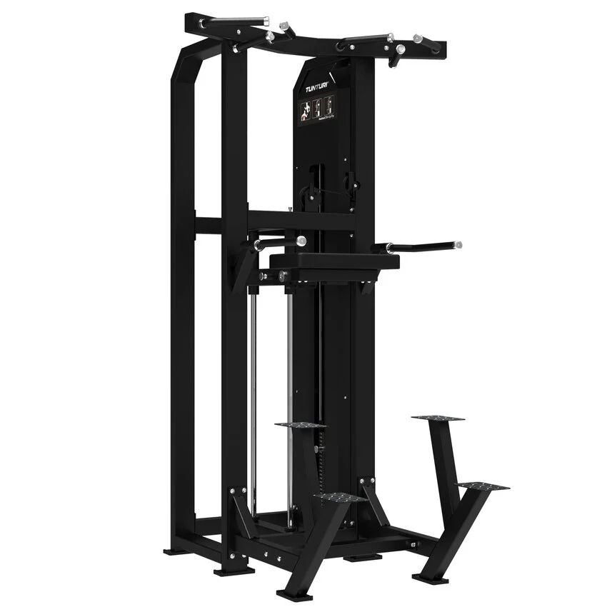Dual Assisted Chin Up/Dip à charges guidées Tunturi Platinum V-series