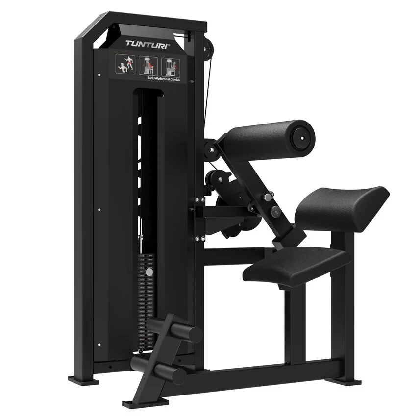 Dual Back/Abdominal Combo à charges guidées Tunturi Platinum V-series