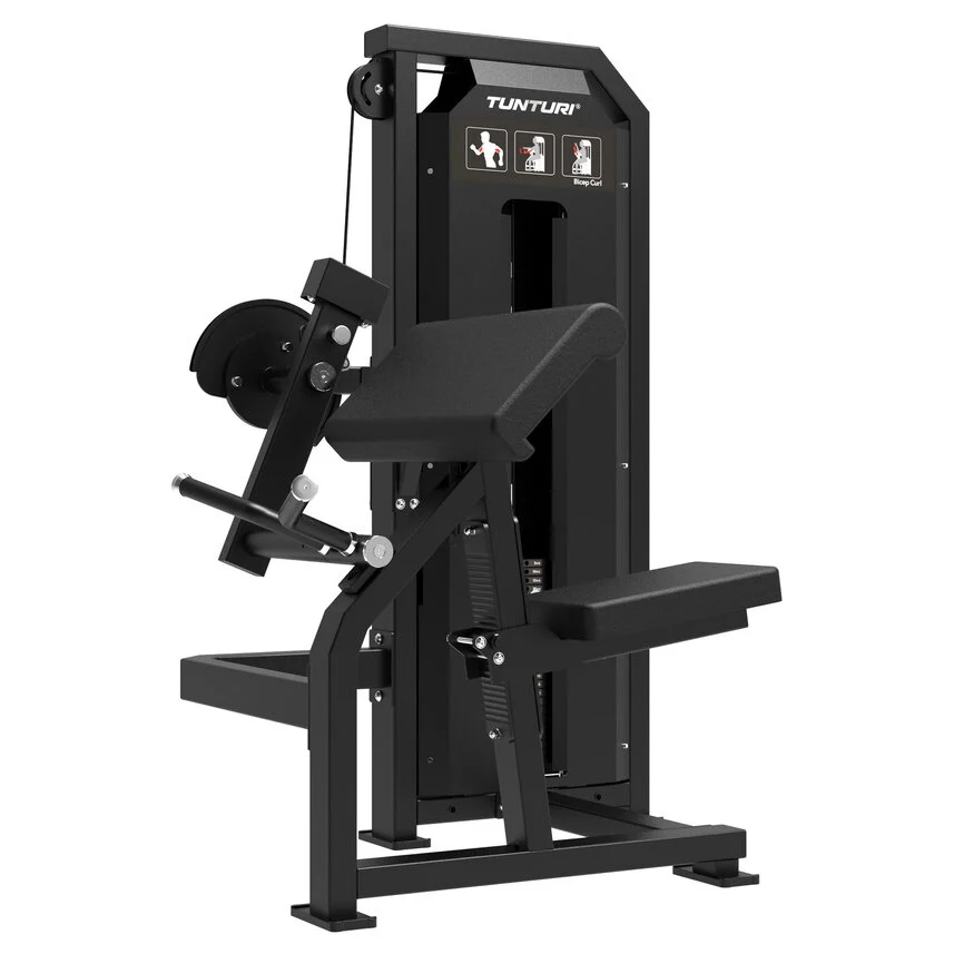 Biceps Curl à charges guidées Tunturi Platinum V-series