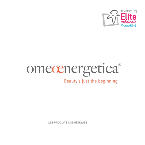 Lot de 10 flyers soins Omeoenergetica 148x148 mm + présentoir