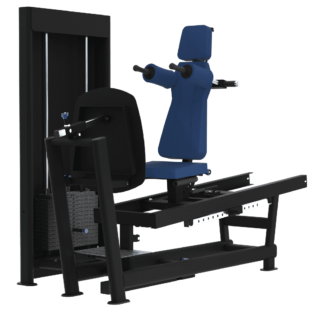 Presse horizontale mixte 140kg Laroq Evolution TE48