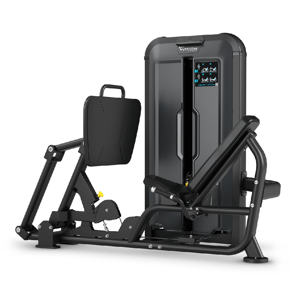 Presse horizontale 140 kg à charges guidées Vision Fitness