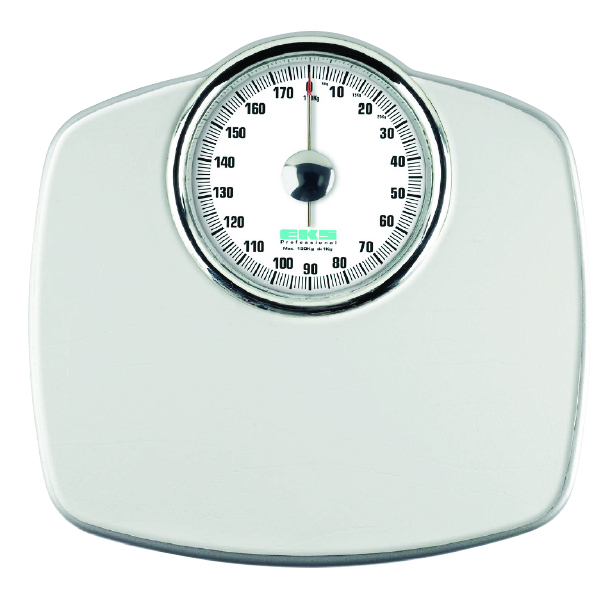 Pèse personne mécanique ambition - 180 kg - coloris noir