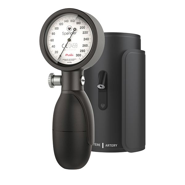 Tensiomètre Manopoire Mobi Spengler ambidextre noir