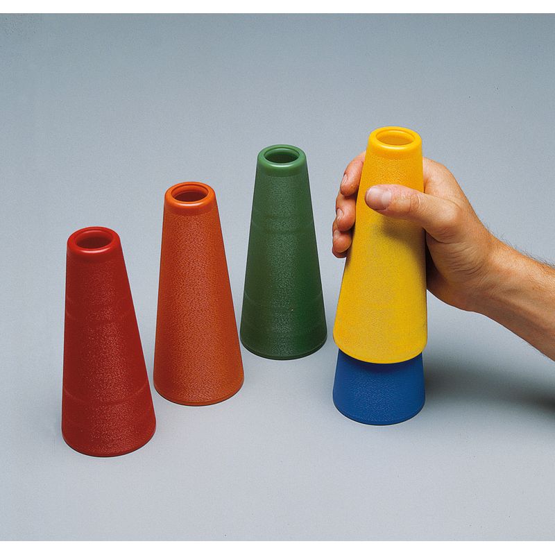 Cône empilable plastique x30 (6x5 couleurs différentes)