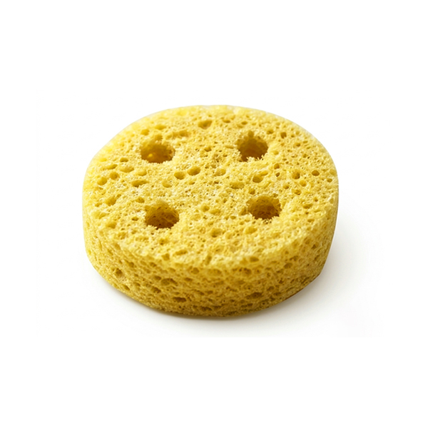 Éponge ronde diamètre 6 cm (l'unité)