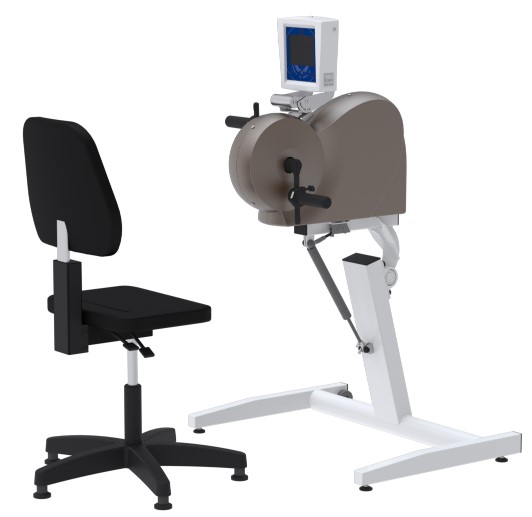 Vélo ergocycle TM Cardio 760 a bras Graphic+ support + manivelles réglable accès fauteuil roulant