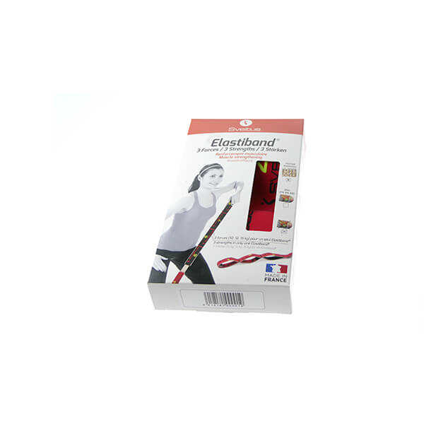 Boîte de 3 Elastiband (3 forces différentes) avec poster à télécharger
