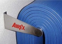 Rack a tapis mural Airex pour nattes sans oeillets. Largeur 105 cm