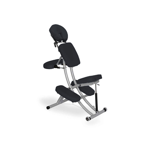 Chaise de massage alu prestige par vérin a gaz