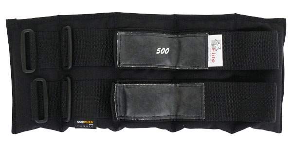 Charges chevilles poignets de 0,5 a 10 kg (l'unité) en cordura et vynil couleur reglisse