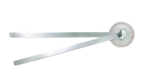 [CMARGO000040] Goniomètre métal 35 cm - 0 a 360°