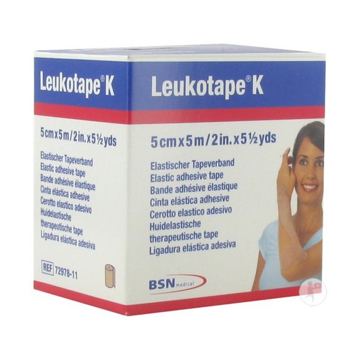 Tape Leukotape BSN MEDICAL 5 cm x 5 cm