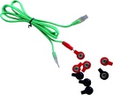 Adaptateur snaps pour électrode a fil (Conditionnement par 6 paires)