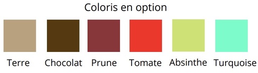 [MUOPCS00005] Option coloris sellerie supplémentaire au choix pour presse/fauteuil Kinexo