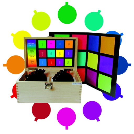 [PTOPFI00001] Kit-Filtres colorés pour Chromothérapie pour Hydrosun 500 W