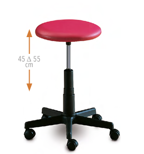 Tabouret Ferrox hauteur 45-55 cm coloris au choix