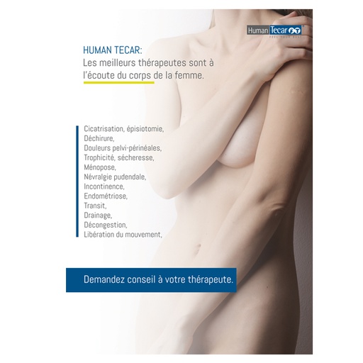 [THARFP00001] Poster Human Tecar femme périnée