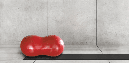 Mambo Max AB Ballon cacahuète - 50cm x 100cm - Red