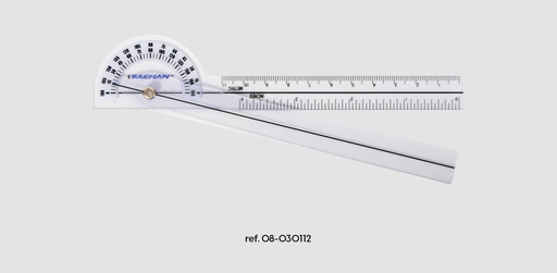 SAEHAN Goniomètre de poche 15 cm | 180° per 5° (SH5200)
