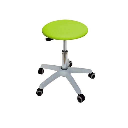[TGARTA00003] Tabouret circulaire base grise Ecopostural S2611 - Roulettes